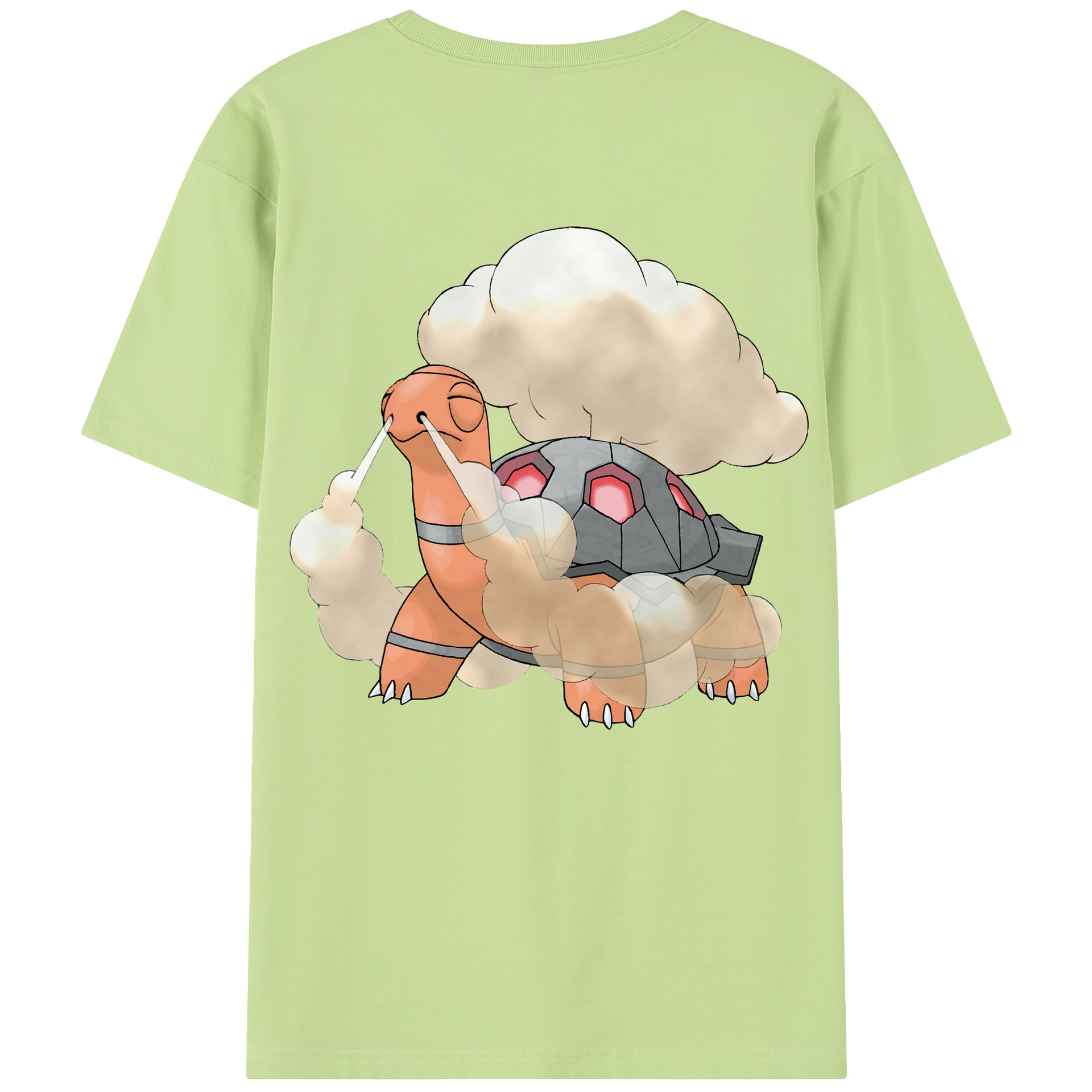 （画像用） ポケットモンスター Pokémon 綿100％半袖Tシャツ（背面プリント）